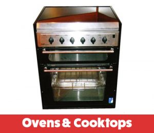 caravan ovens and cooktops